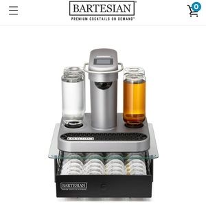 Bartesian Cocktail Maker AND Capsule Storage Drawer
